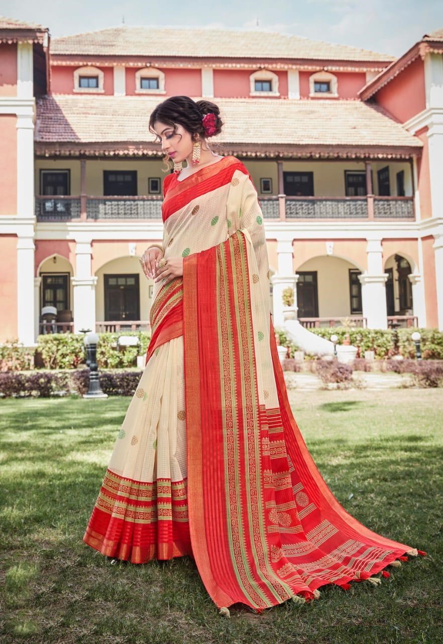 Latest Designer Regular Wear Printed Kollam Silk Sarees Coll...