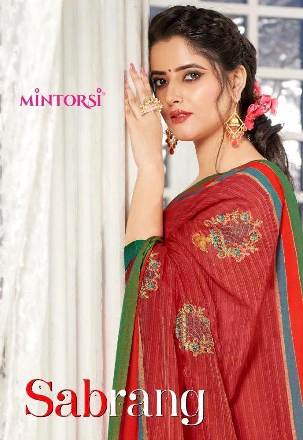 Varsiddhi Fashion Mintorsi Sabrang Cotton Silk With Embroide...