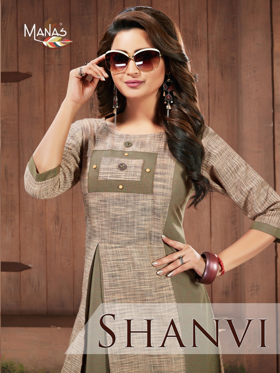 Manas Fab Shanvi Cotton Readymade Kurtis Collection At Whole...