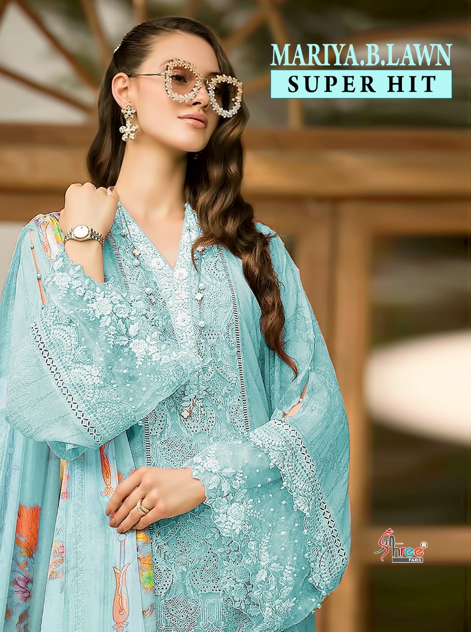 Shree Fabs Maria B Lawn Super Hit Printed Pure Cotton With E...