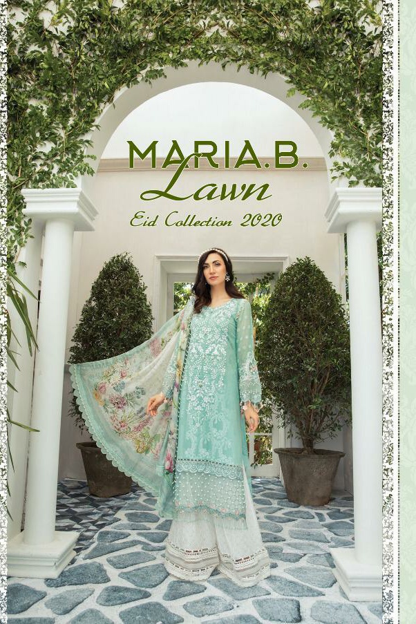 Kaara Suits Maria B Lawn Eid Collection 2020 Printed Pure Co...