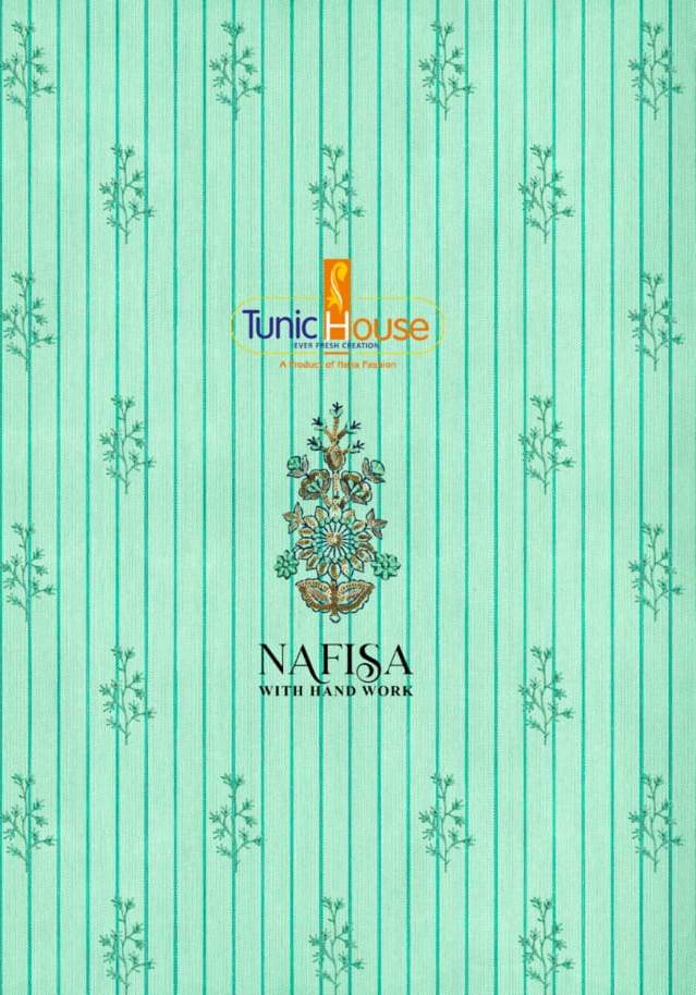 Tunic House Nafisa Linen Cotton With Embroidery Handwork Rea...