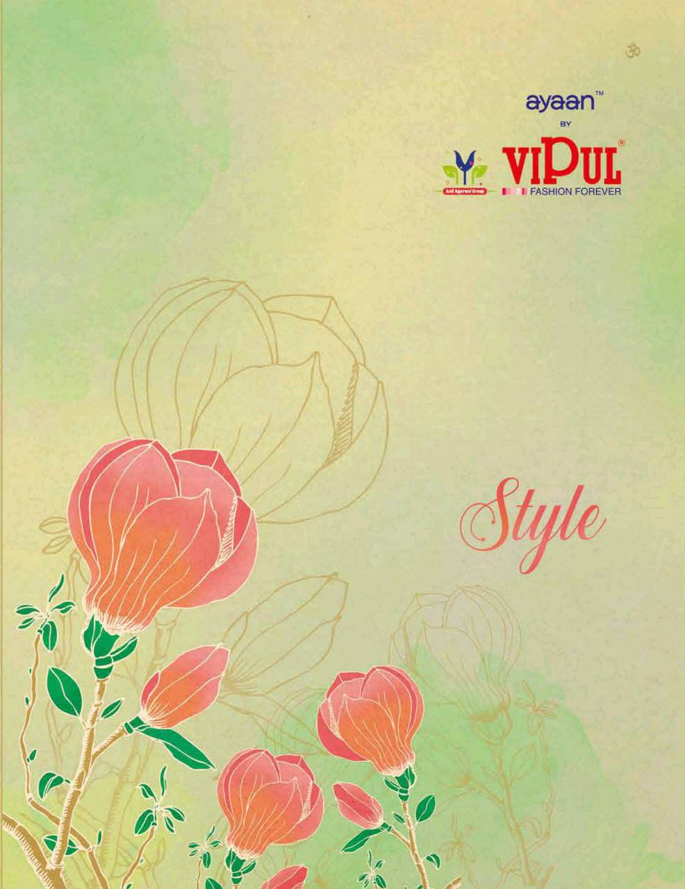Vipul Fashion Ayaan Style Printed Chiffon And Georgette Sare...