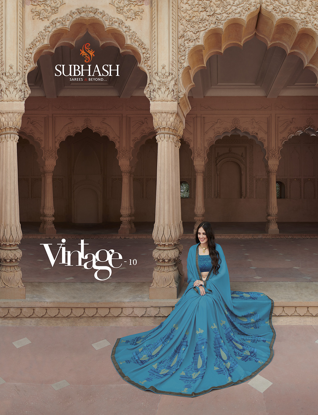 Subhash Vinatge Vol 10 Exclusive Regular Wear Sarees At Whol...