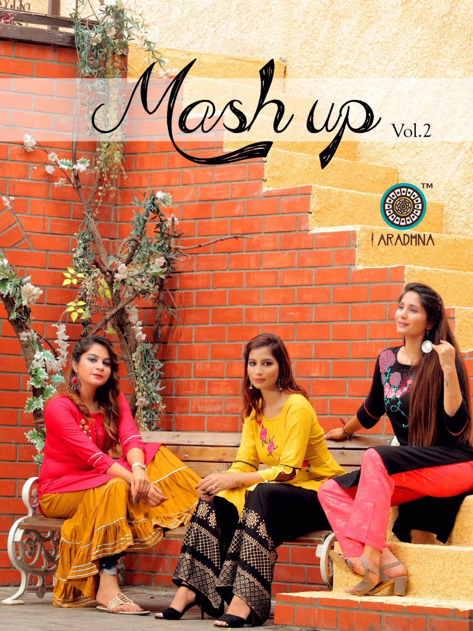 Aaradhna Mash Up Vol 2 Designer Printed Cotton Rayon Readyma...