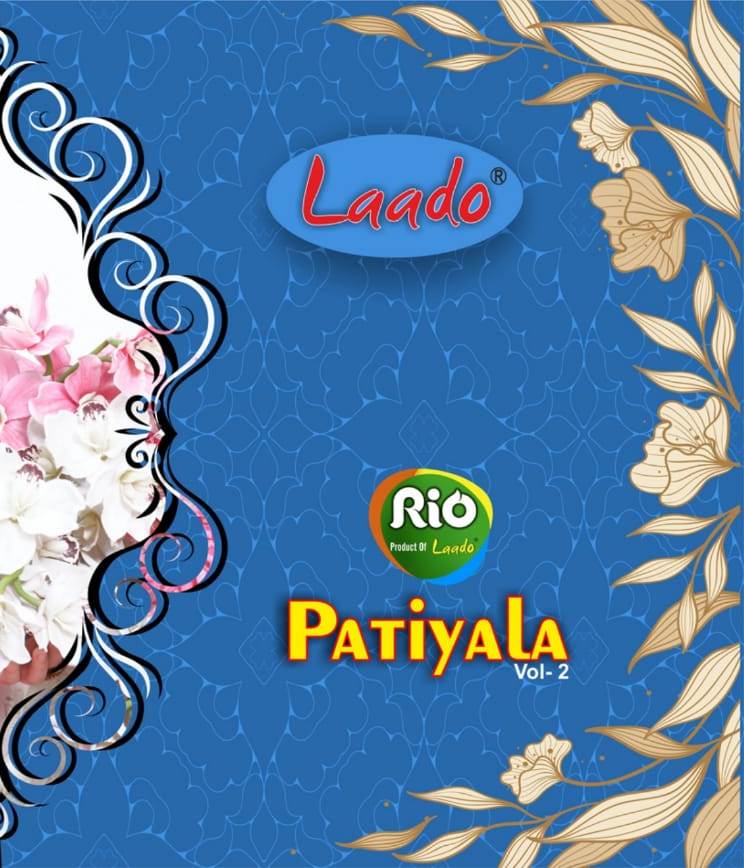 Laado Rio Patiyala Vol 2 Printed Cotton Dress Material Colle...