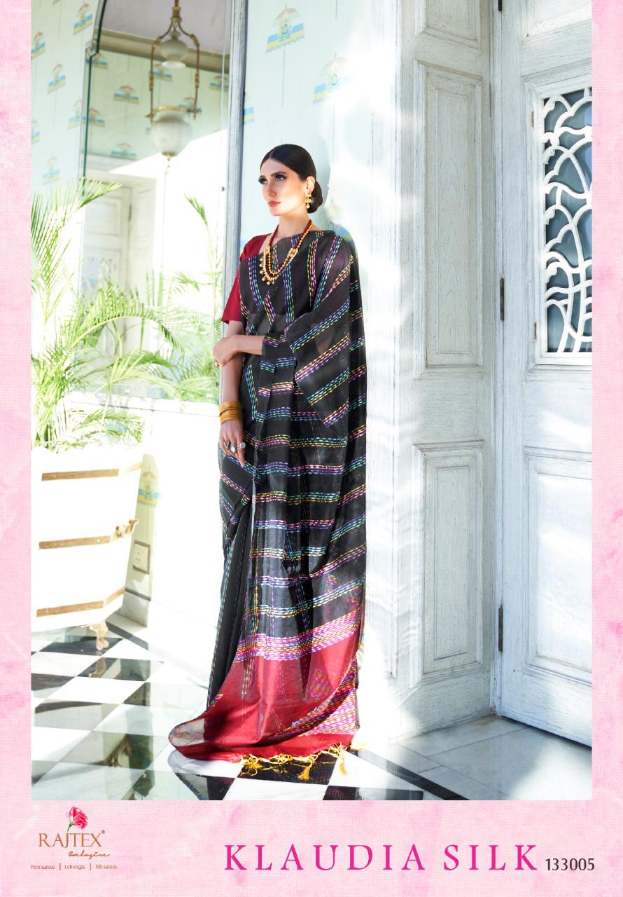 Rajtex Sarees Klaudia Silk Designer Soft Kota With Bandhani ...