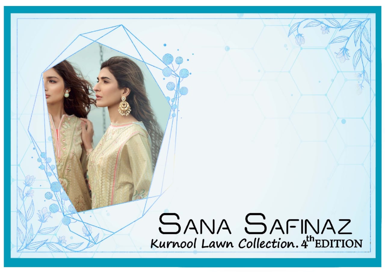 Sana Safinaz Kurnool Lawn Collection 4th Edition Printed Pur...