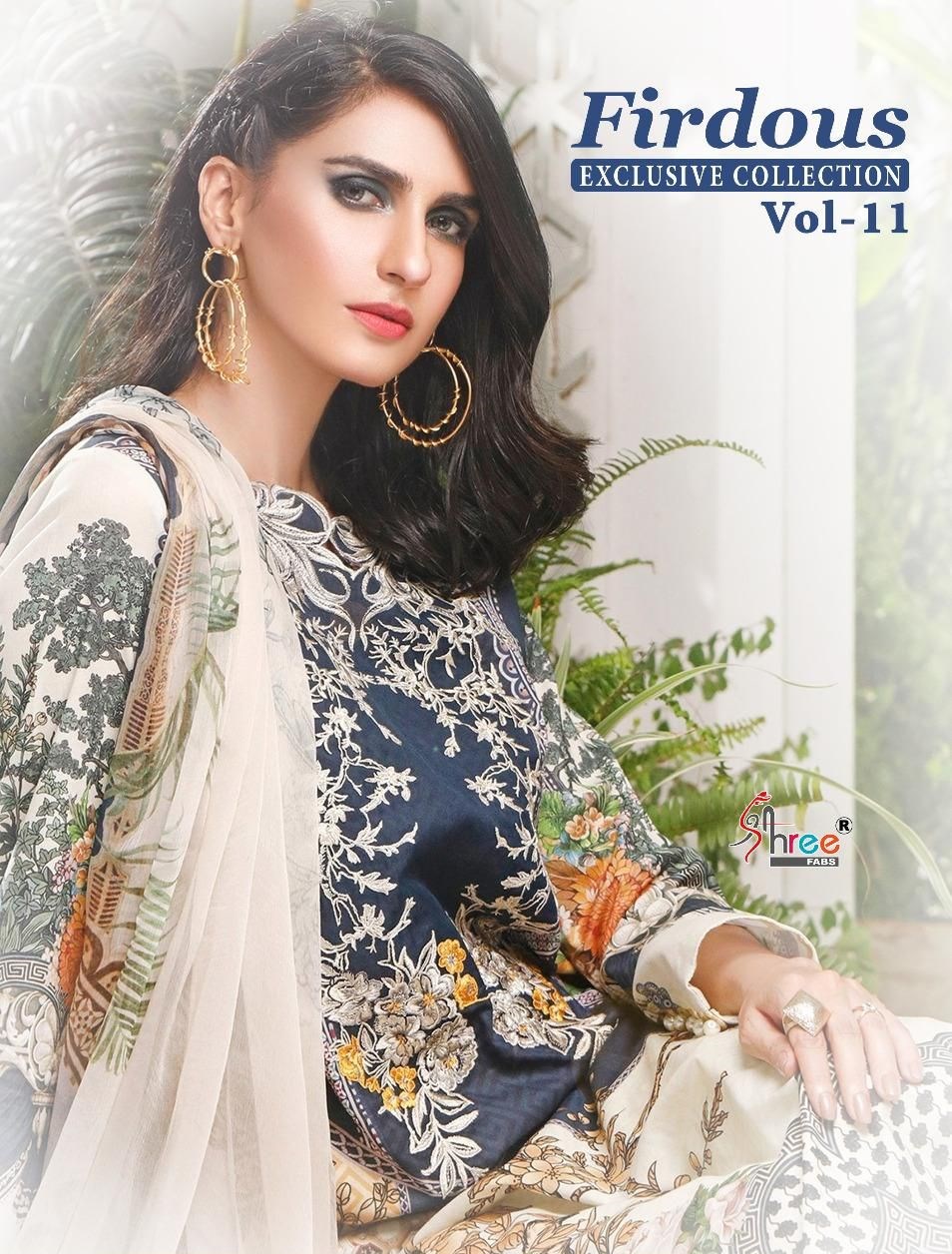 Shree Fabs Firdous Exclusive Collection Vol 11 Designer Digi...