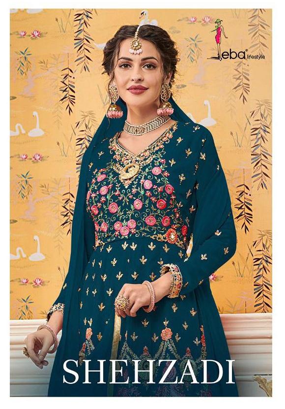 Eba Lifestyle Shehzadi Vol 1 Georgette With Heavy Embroidery...