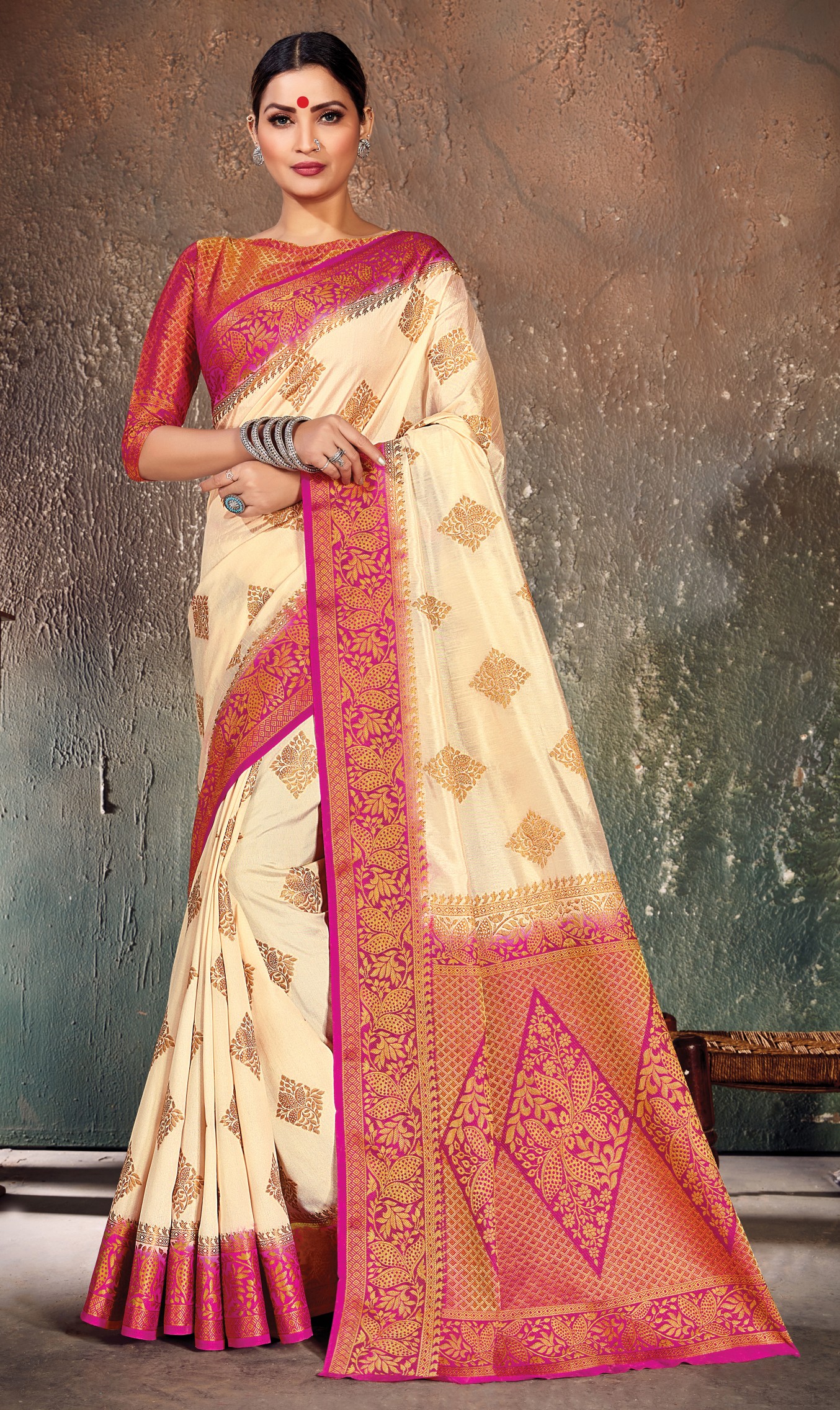 Exclusive Kannad Silk Sarees With Designer Pattern At Wholes...
