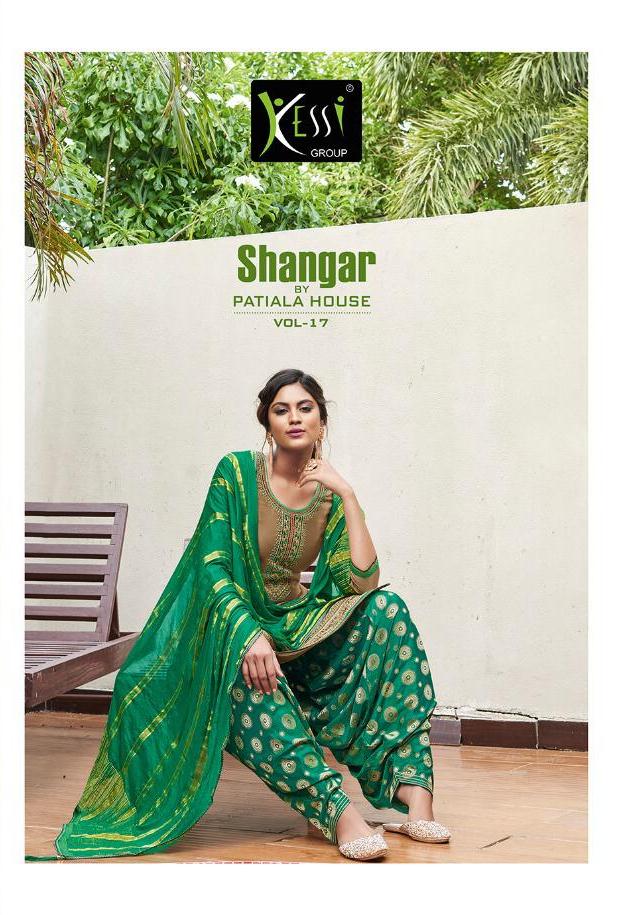 Kessi Fabrics Shangar By Patiala House Vol 17 Jam Silk With ...