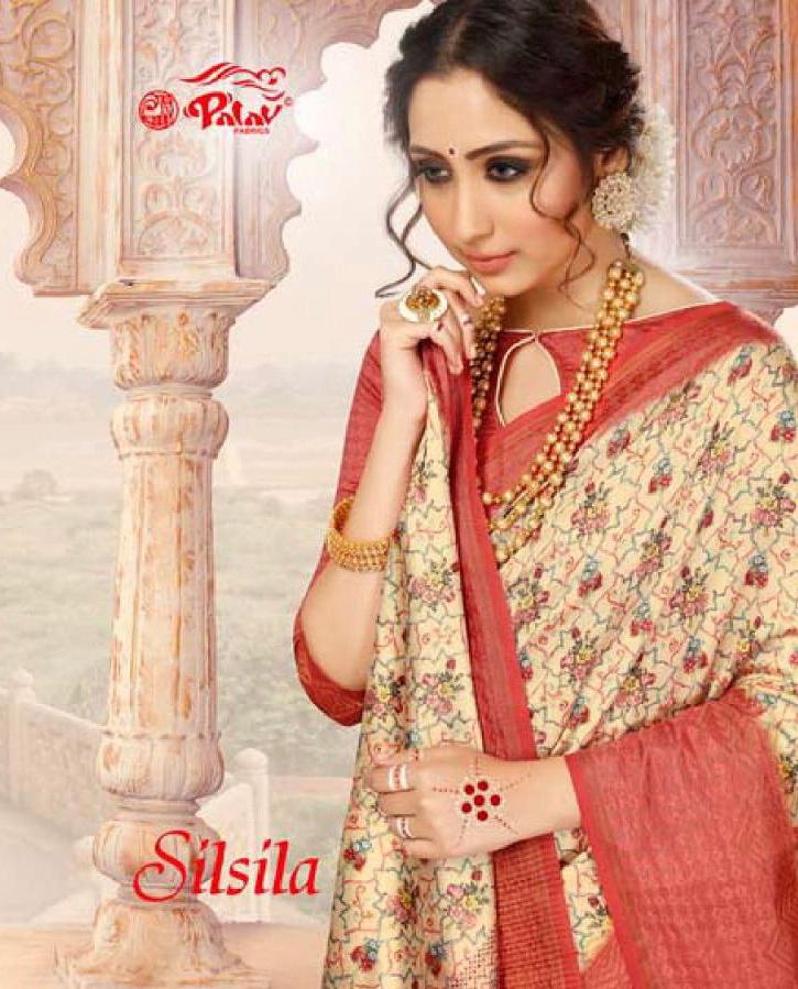 Palav Fabrics Silsila Traditional Weaving Silk Sarees Collec...