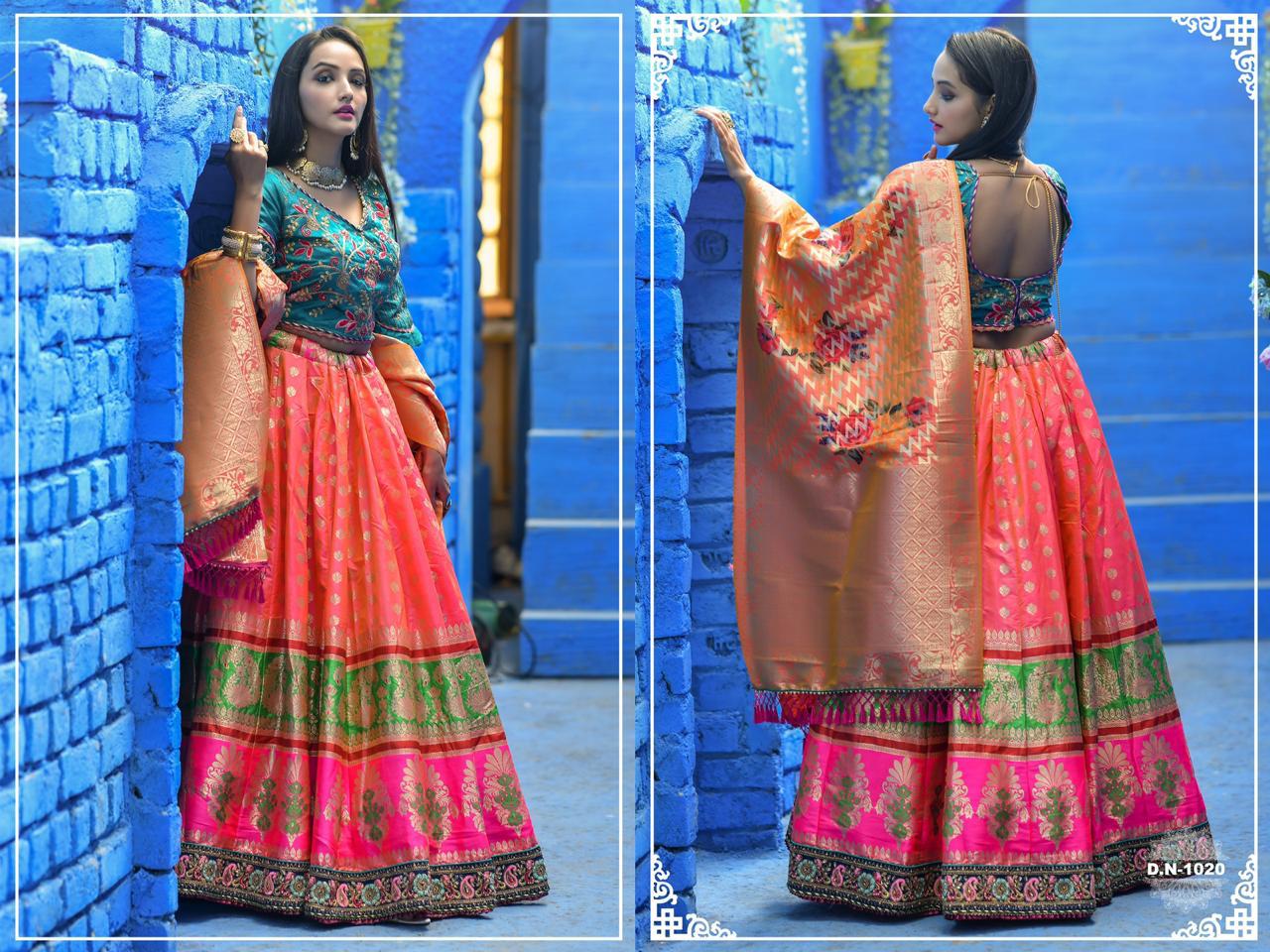 Peafowl Vol 55 Heavy Designer Banarasi Silk With Embroidery ...