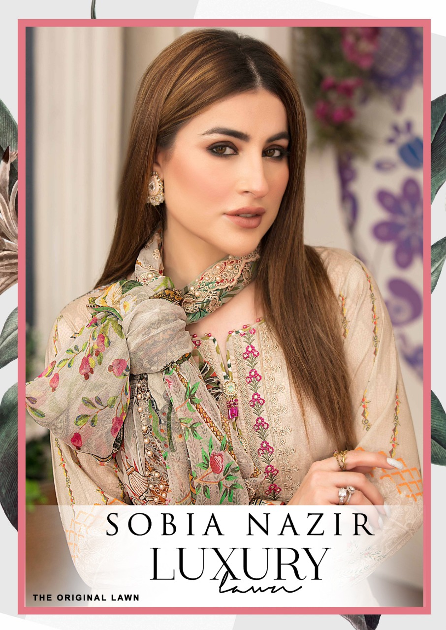 Sobia Nazir Luxury Lawn Latest Pakistani Printed Collection ...