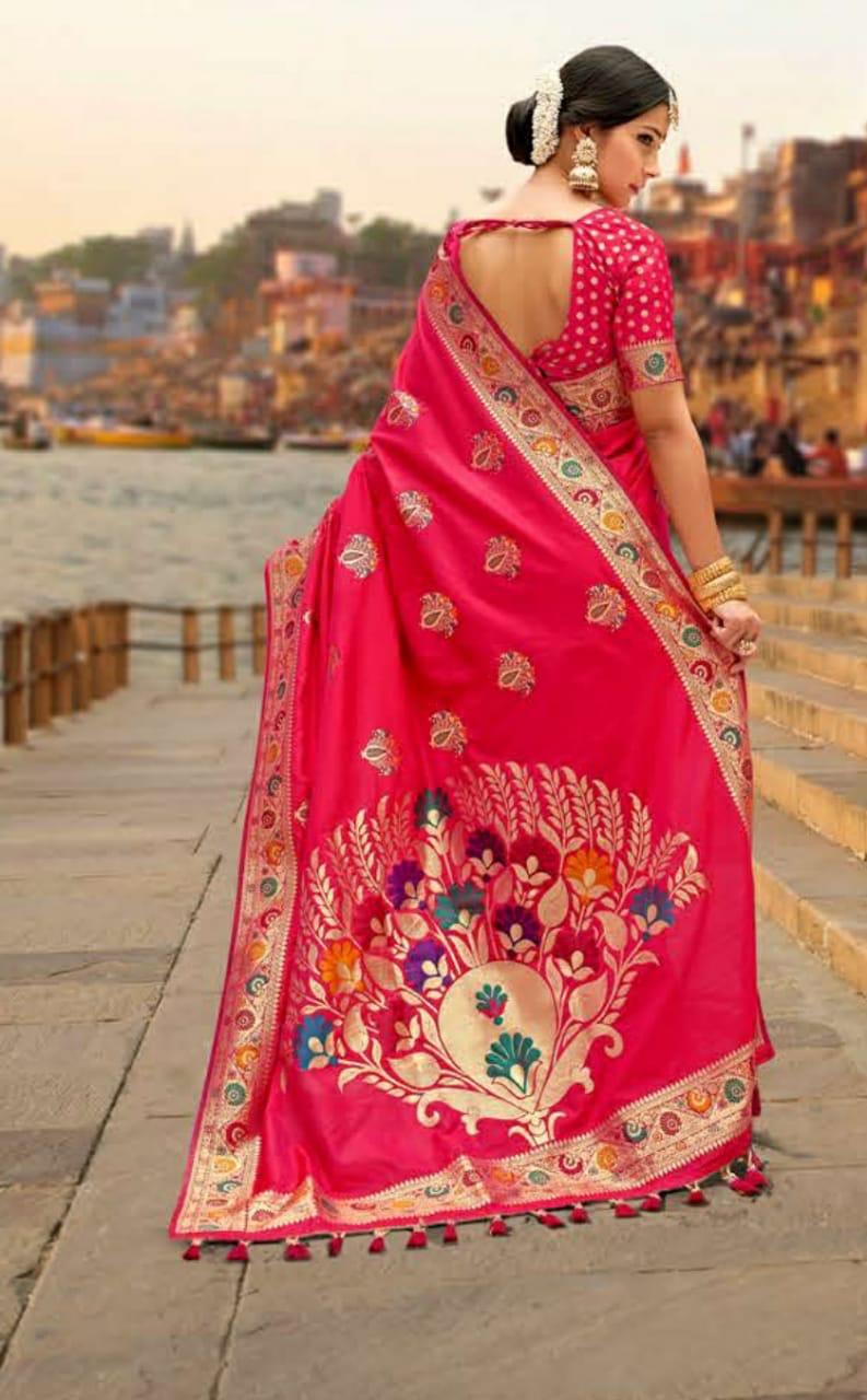 Soft Weaving Silk Saree Vaidehi Collection At Wholesale Rate...
