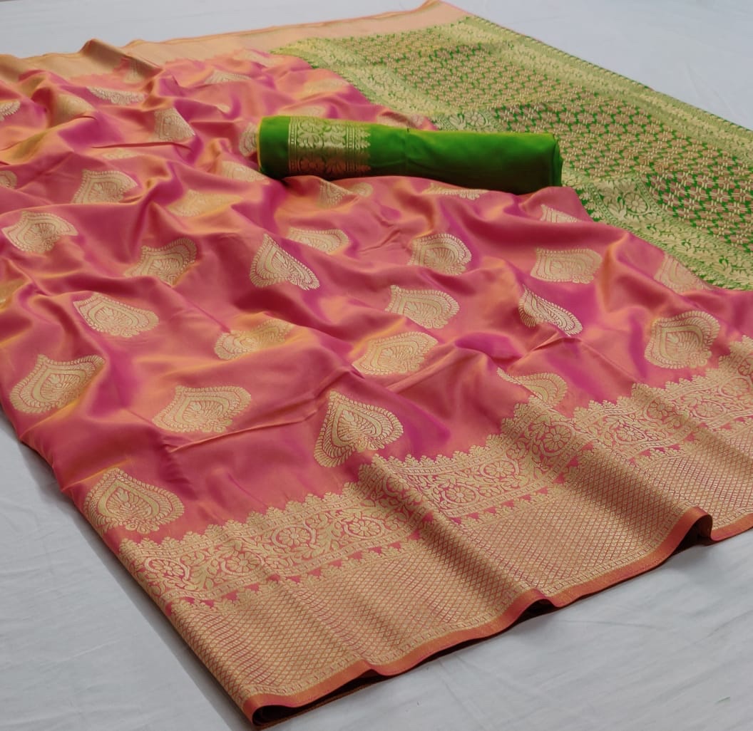 Leena Silk Designer Soft Silk Weaving Sarees Collection At W...