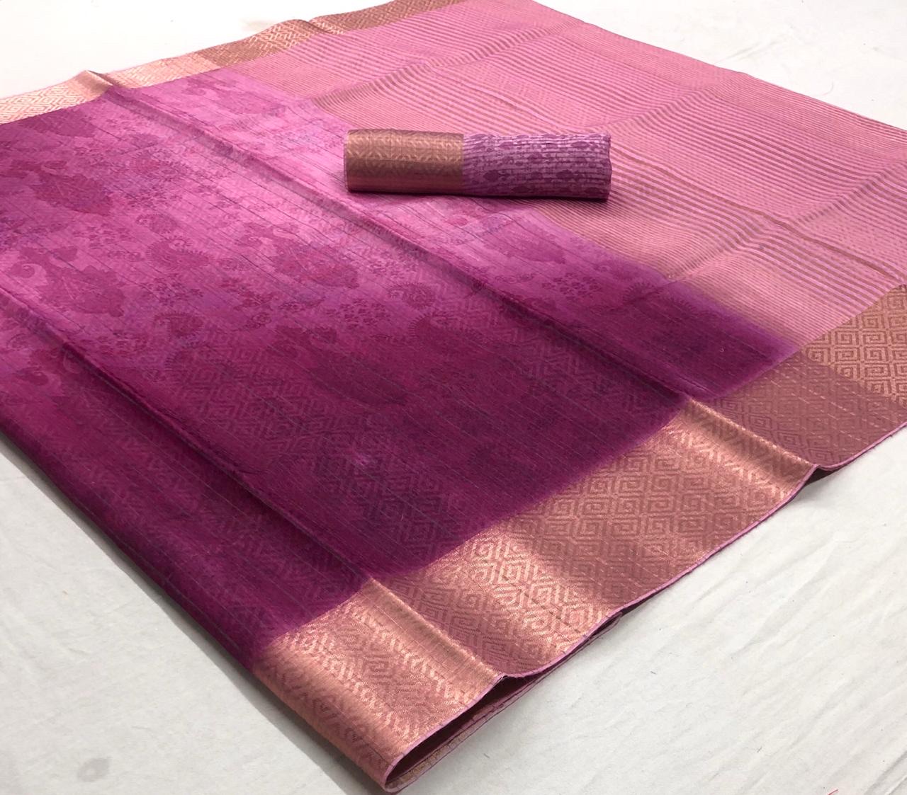 Shaded Silk Designer Soft Pure Silk Sarees Collection At Who...