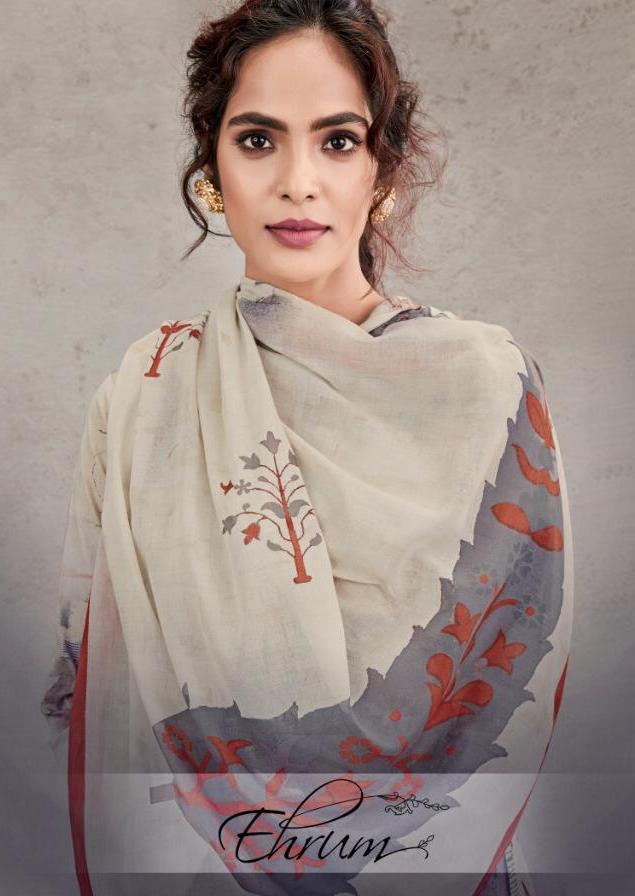 Varsha Fashion Ehrum Tanishq Printed Cotton Dress Material C...