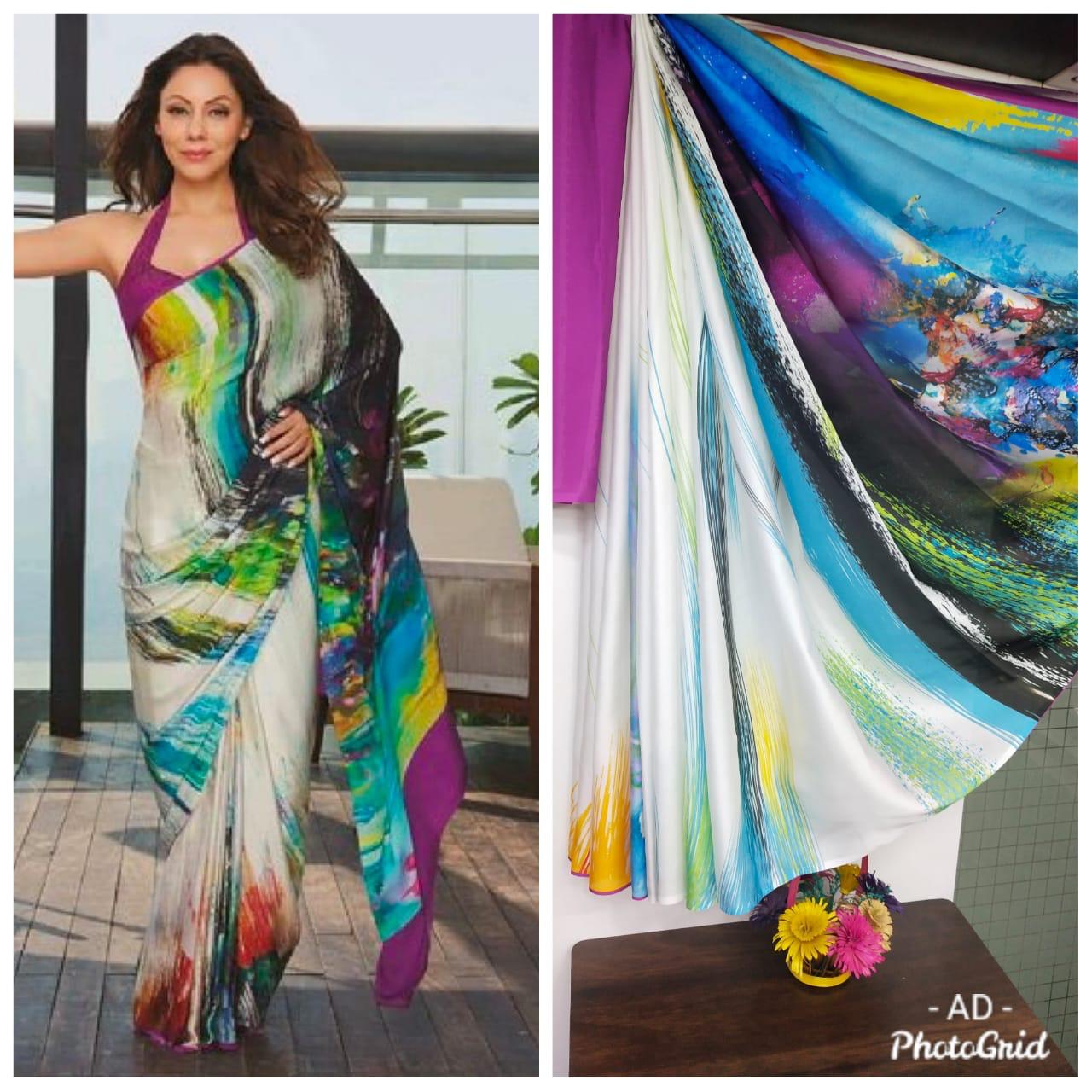Imported Silk Satin Sarees At Incredible Wholesale Price
