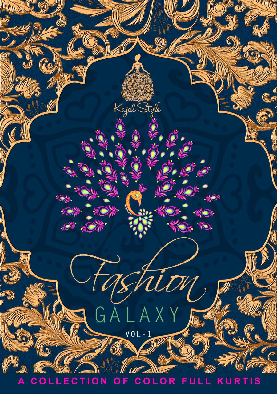 Kajal Style Fashion Galaxy Vol 1 Printed Heavy Rayon With Wo...
