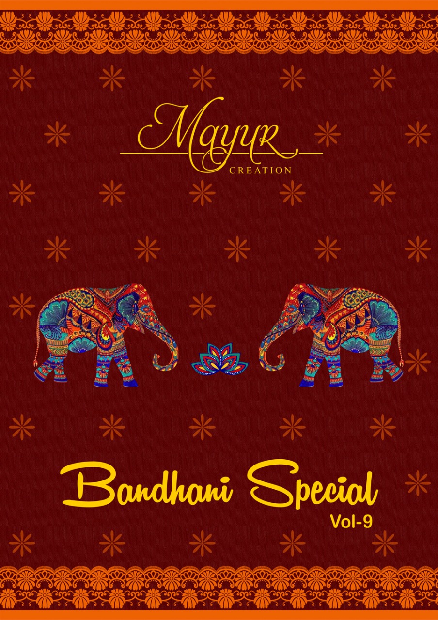 Mayur Creation Bandhani Special Vol 9 Printed Cotton Regular...