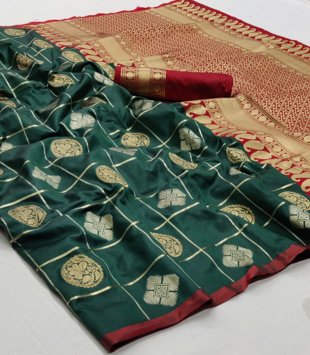 Minakari Silk Designer Traditional Pure Silk Weaving Sarees ...