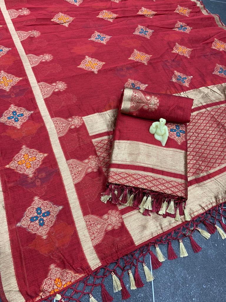 Non Catalog Weaving Banarasi Silk Sarees Collection At Whole...