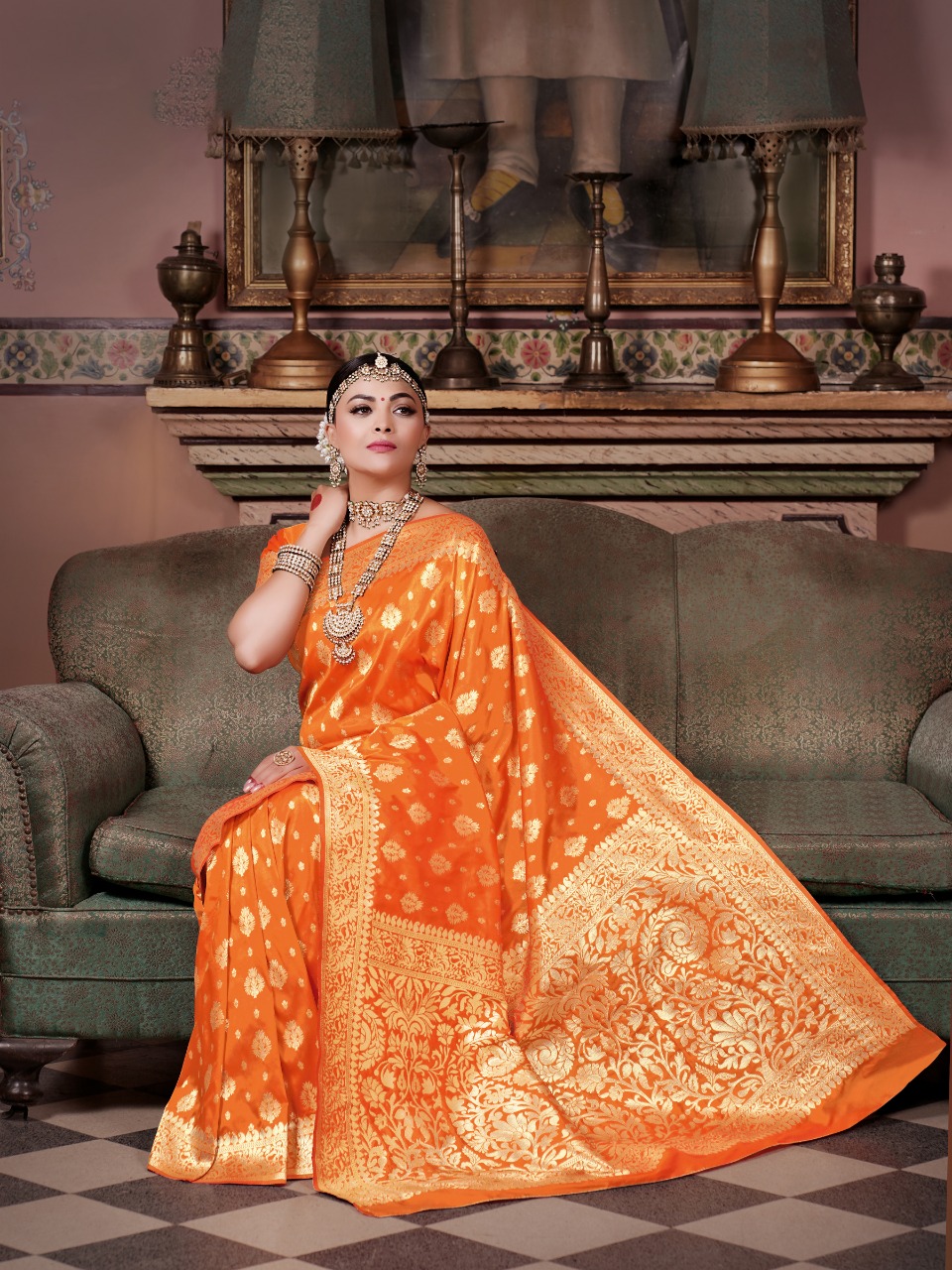 Pure Silk Sarees Padamkshi Collection At Wholesale Rates