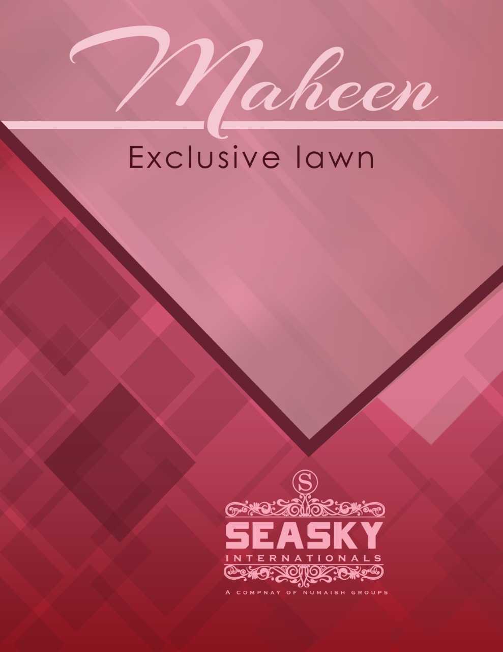 Seasky International Maheen Exclusive Lawn Collection Design...