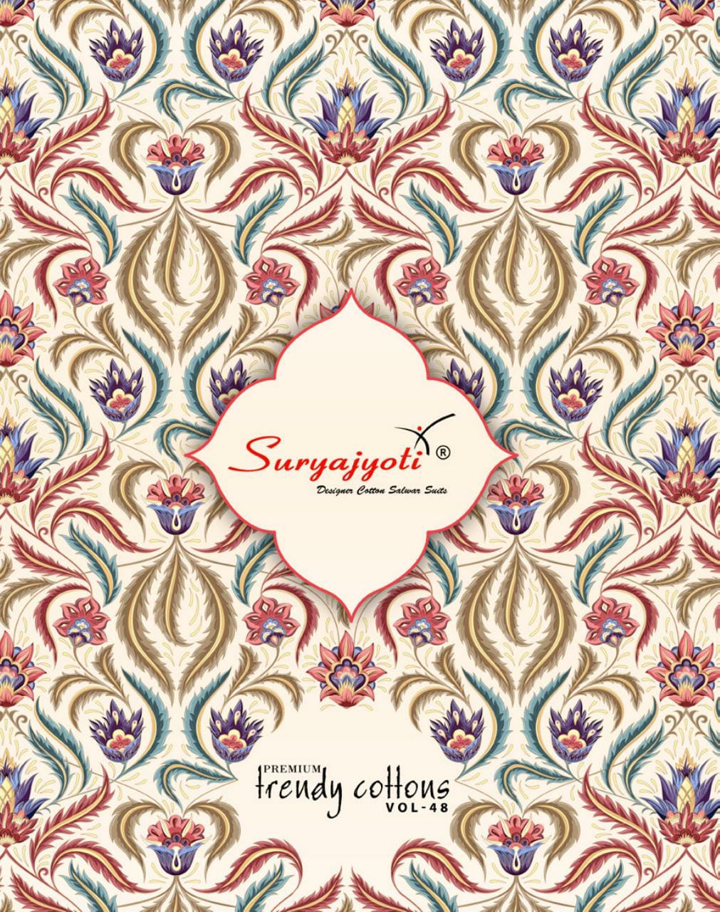 Suryajyoti Trendy Cotton Vol 48 Printed Cotton Regular Wear ...