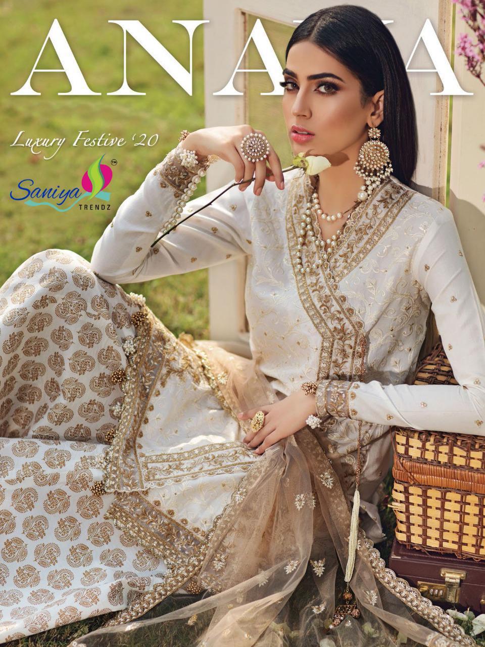 Saniya Trendz Anaya Vol 9 Printed Pure Cambric Lawn Cotton W...