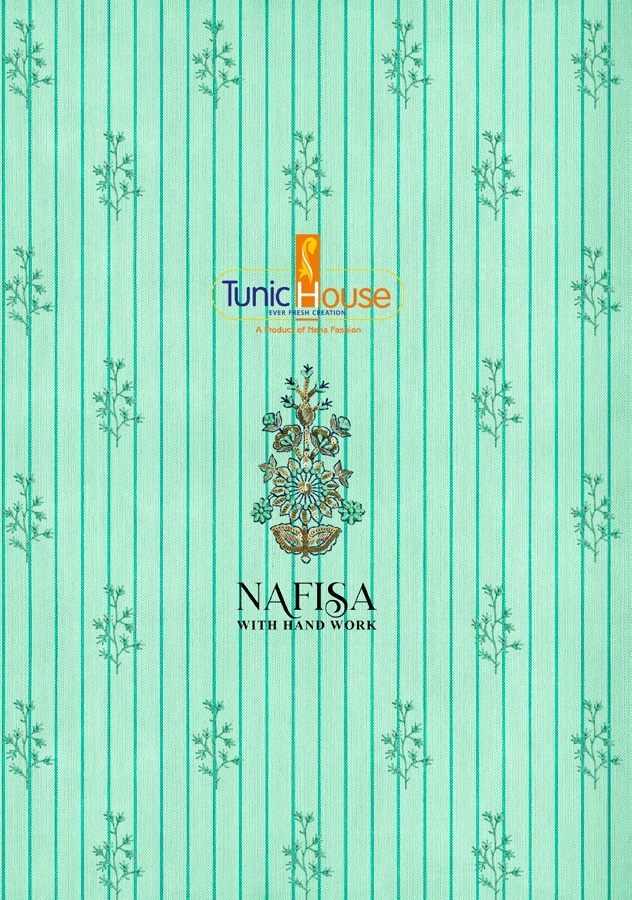 Tunic House Nafisa Linen Cotton With Work Fancy Kurtis Colle...