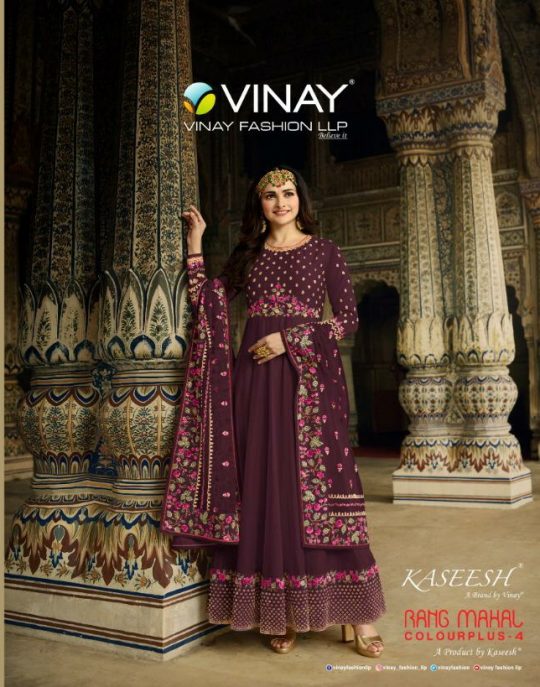 Vinay Fashion Kaseesh Rang Mahal Color Plus Vol 4 Designer E...