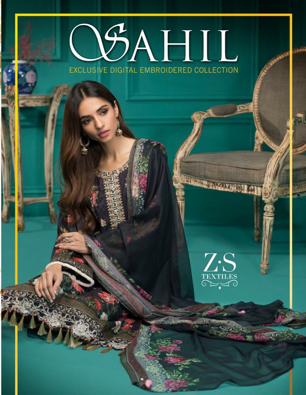 Zs Textile Sahil Exclusive Lawn Collection 2020 Digital Prin...