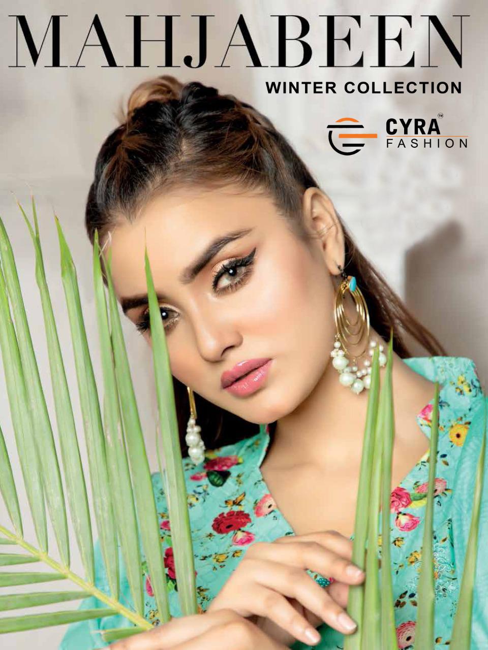 Cyra Fashion Mahjabeen Winter Collection Digital Printed Pur...