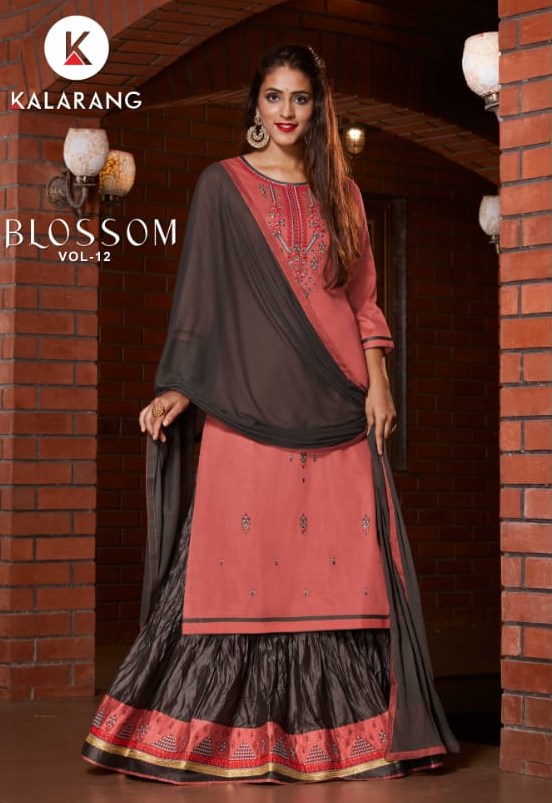 Kessi Fabrics Kalarang Blossom Vol 12 Jam Silk Cotton With E...