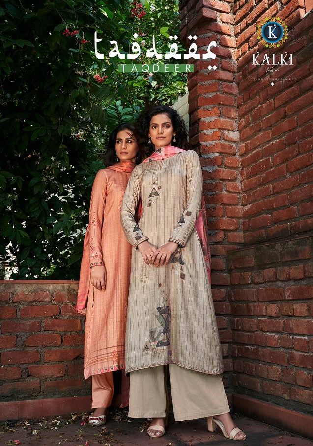 Kalki Fashion Taqdeer Digital Printed Pure Pashmina With Emb...