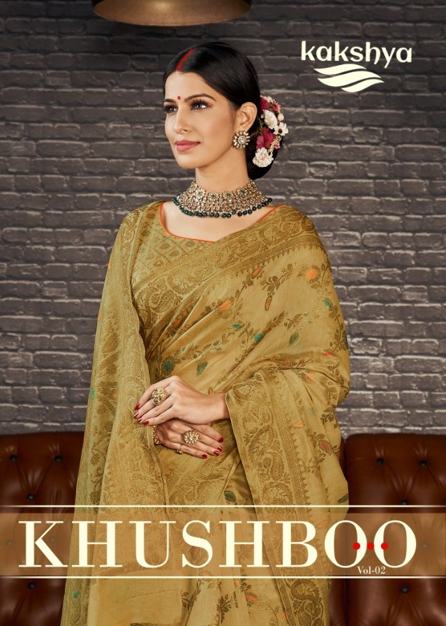 Kakshya Khushboo Vol 2 Cotton Zari Sarees Collection At Whol...
