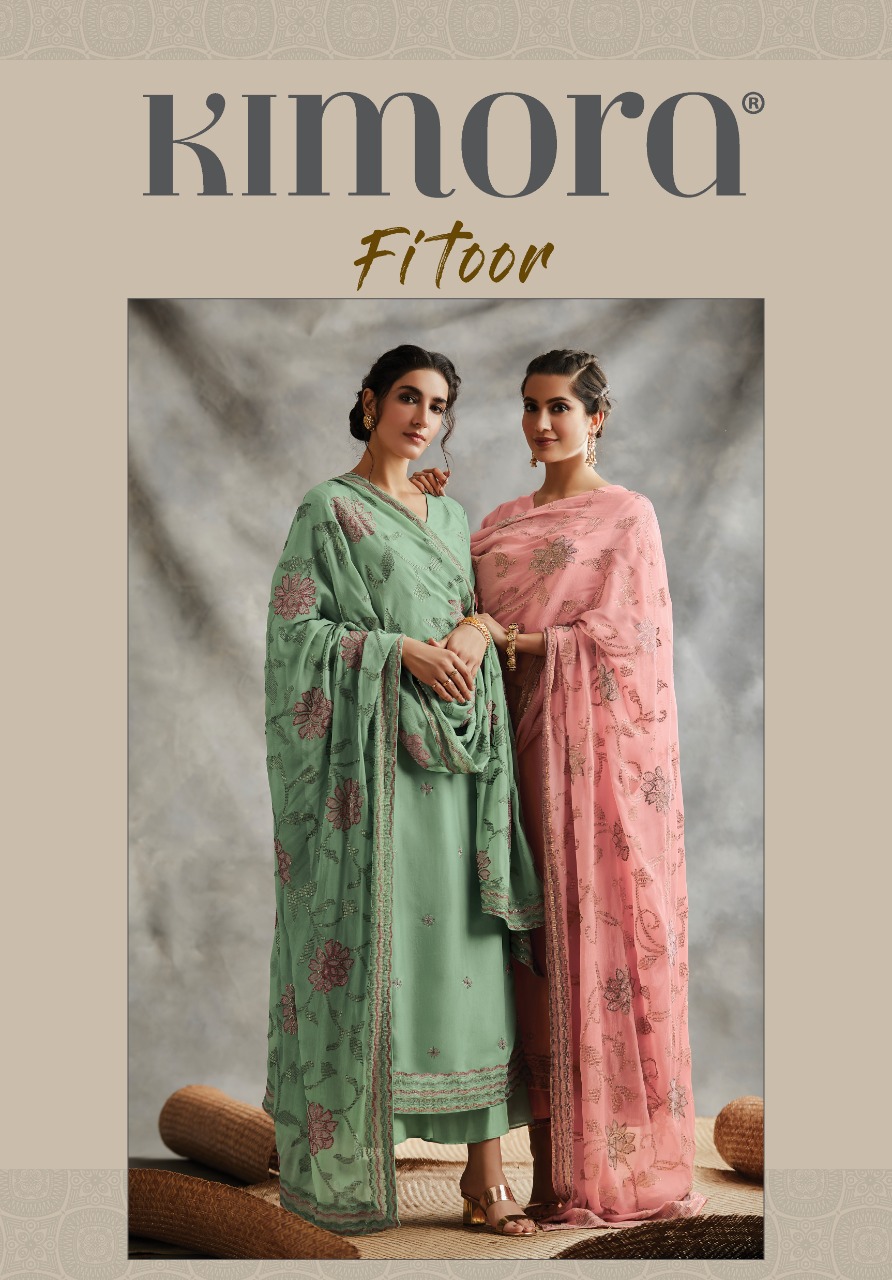 Kimora Fashion Heer Fitoor Designer Pure Dola Silk With Embr...