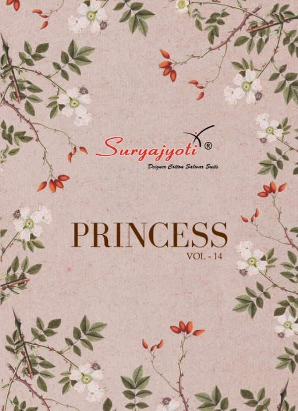 Suryajyoti Princess Vol 14 Printed Rayon Dress Material At W...