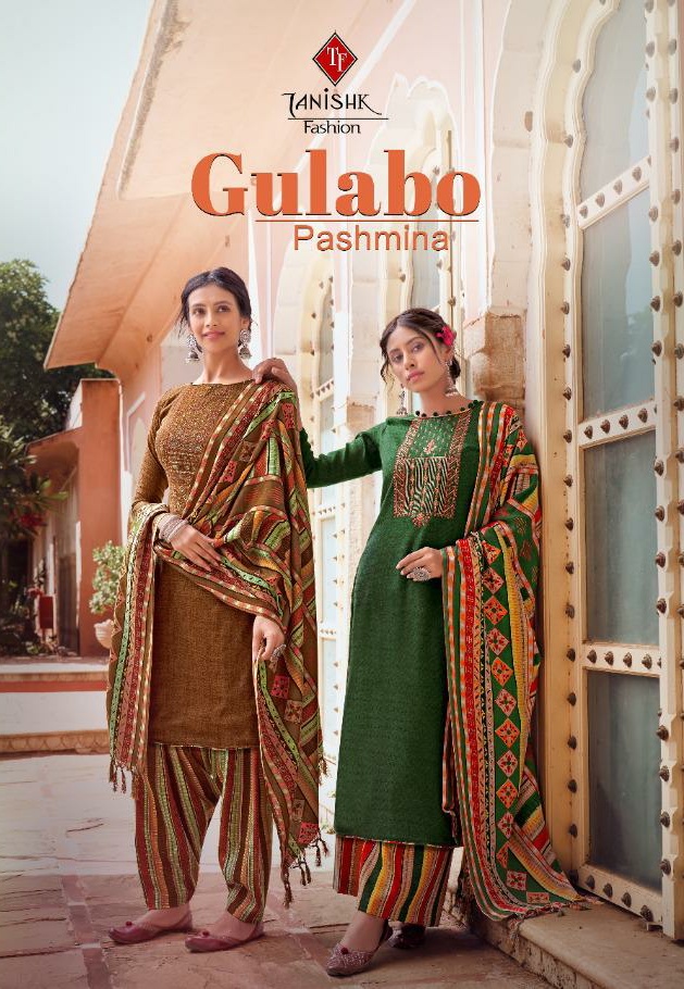 Tanishk Fashion Gulabo Pashmina Digital Printed Pure Pashmin...