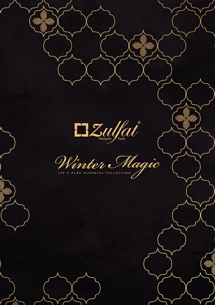 Zulfat Designer Suits Winter Magic Awesome Collection Of Pas...
