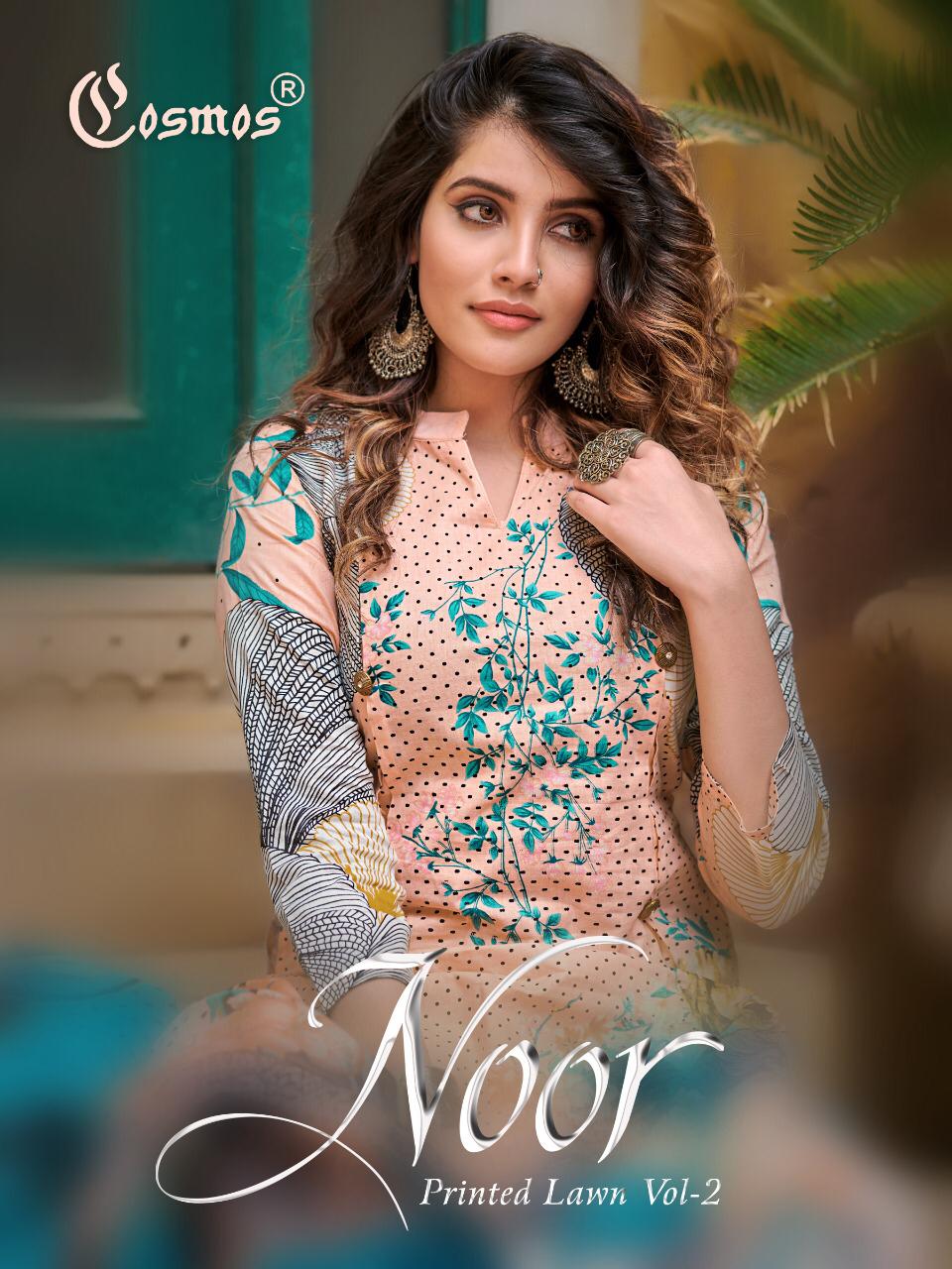 Cosmos Noor Printed Lawn Vol 2 Latest Cosmos Catalogs At Who...