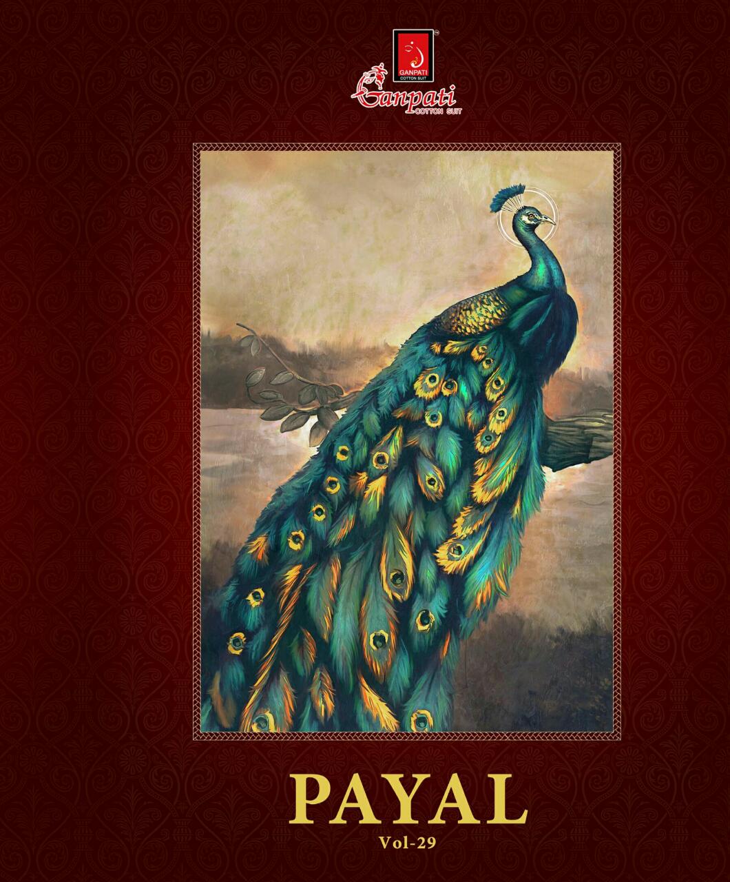 Ganpati Payal Vol 29 Printed Cotton Dress Material Collectio...