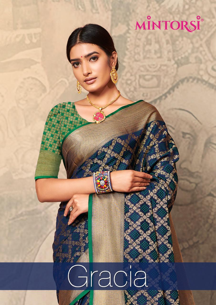 Varsiddhi Fashion Mintorsi Gracia Traditional Banarasi Silk ...