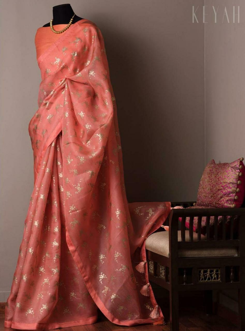 Latest Designer Non Catalog Party Wear Silk Sarees Collectio...