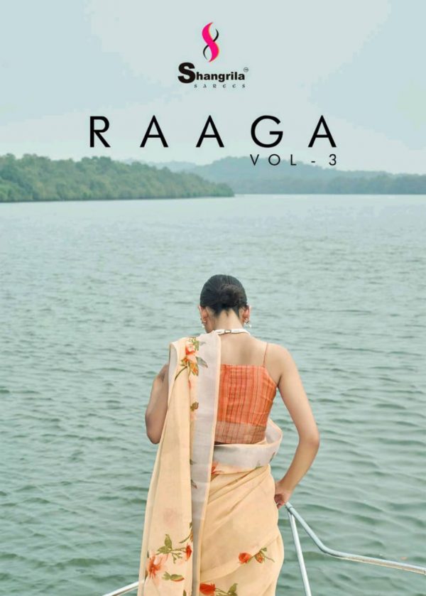Shangrila Sarees Raaga Vol 3 Printed Soft Linen Cotton Saree...