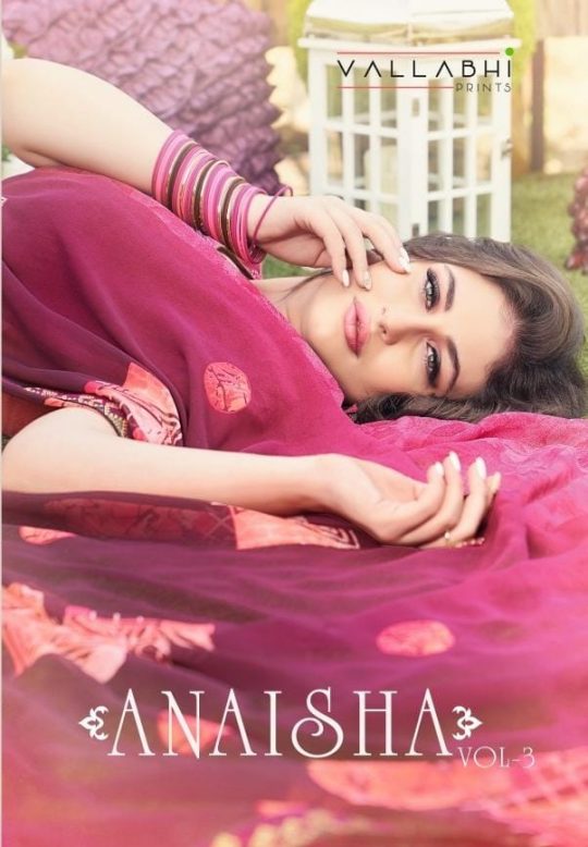 Vallabhi Prints Anaisha Vol 3 Printed Georgette Sarees Colle...
