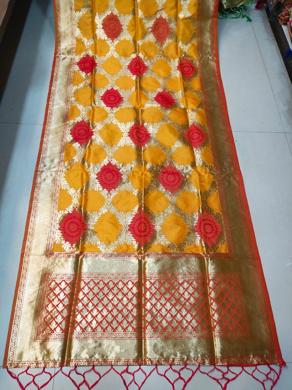 Banarasi Silk Dupatta Vol 1 Designer Banarasi Silk Dupatta A...